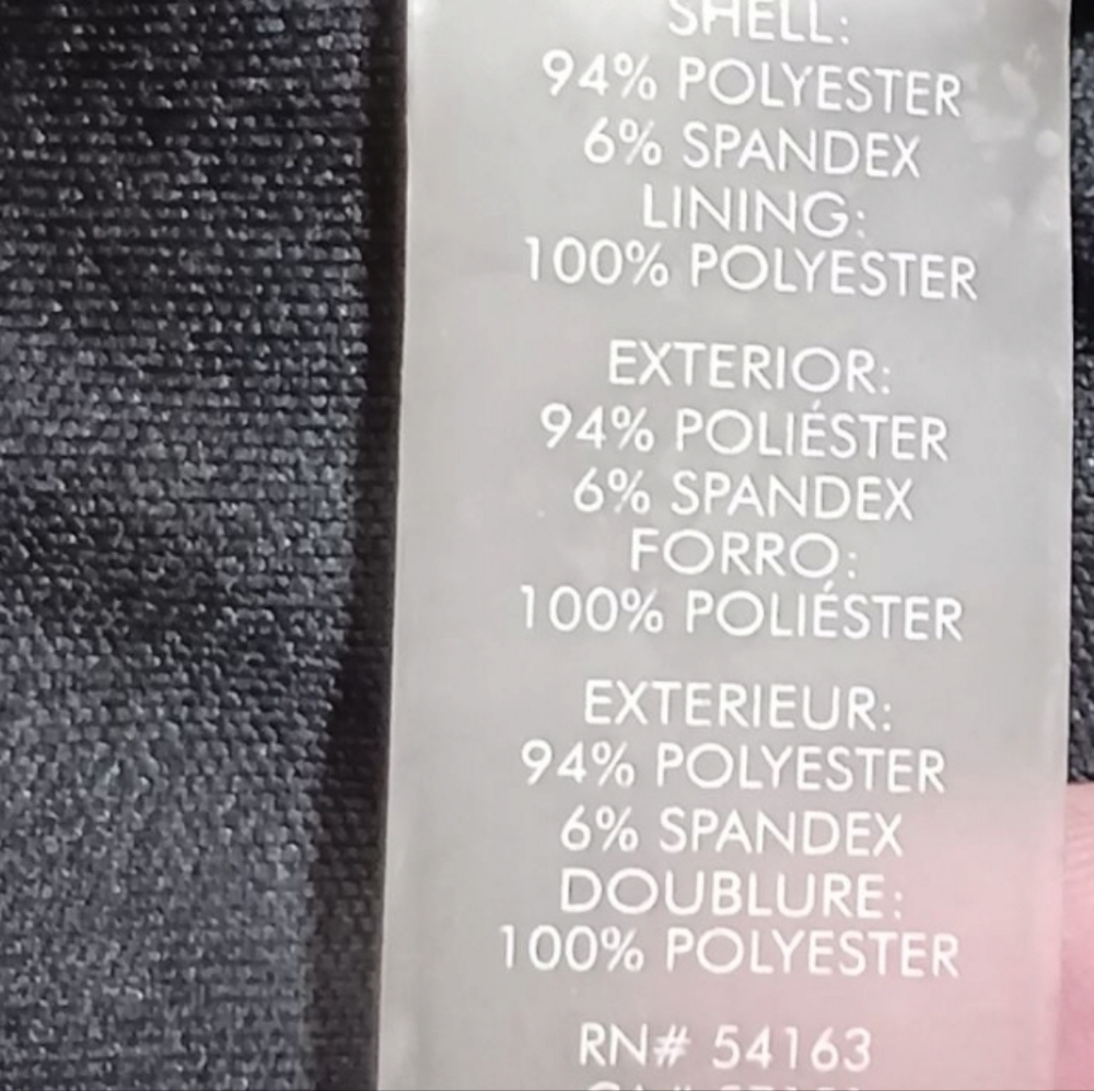 Calvin Klein Sequin Ruched Cocktail Dress - Picture 9 of 10